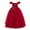 Red, variant on HNMKIU One Shoulder Performance Dress For Girls Long Pommel Tutu Gown Party And Special Occasion Elegant Style Red,10-12 Years