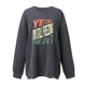 thumbnail image 2 of Gibobby Sudaderas para mujer oferta Sudadera de forro polar de manga larga para mujer(Gris oscuro,XG), 2 of 3