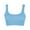 Light Blue, variant on Timegard Womens Tank Tops Cropped Scoop Neck Solid Color Slim Comfy Sleeveless Tops Camis Summer
