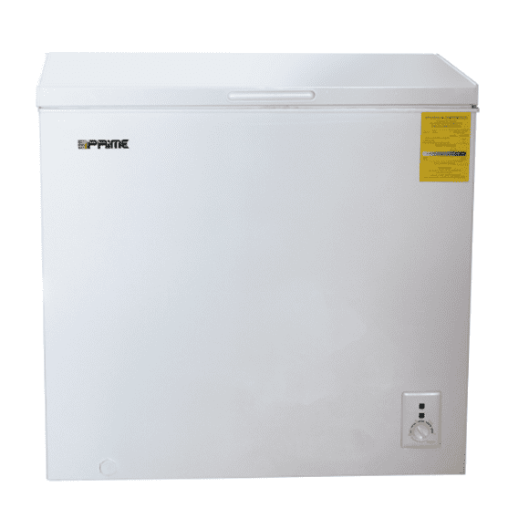 Congelador Prime CPR70-B 7 Pies Función Dual Horizontal Tapa de Cristal Blanco