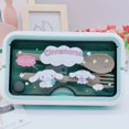 thumbnail image 1 of Sanrio Hello Kitty Kuromi Lunch Box Kuromi Melody BringCutlery Divided Bento Box  Large-Capacity Microwave Tableware Lunch Box, 1 of 7