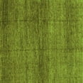 thumbnail image 1 of Ahgly Company Indoor Square Abstract Green Modern Area Rugs, 4' Square, 1 of 4