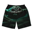 thumbnail image 5 of Baby Yoda Mens Swim Trunks Quick Dry Board Shorts With Mesh Lining, Beach Shorts Swimwear Bathing Suits, 5 of 7
