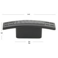 thumbnail image 4 of GlideRite 2-1/2 in. Rustic Hammered Mission Style Cabinet Knob, Matte Black - 5431-MB, 10 Pack, 4 of 4