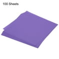 thumbnail image 3 of Uxcell Origami Paper Double Sided for Art Craft Project Beginner 100 Sheets Deep Purple 10x10 inch, 3 of 5