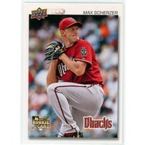 MLB 2008 Upper Deck Timeline Max Scherzer #123 (Rookie)
