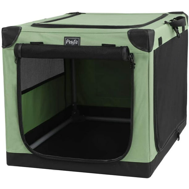 Petsfit Portable Soft Collapsible Dog Crate for Indoor and Outdoor 