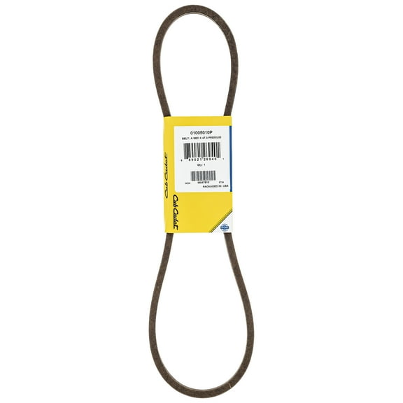 CUB CADET 01005010P V Belt A Sec X 4 Z Tank 48 ZT60 ZT54 Wing M60 M54 M50 M48