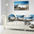 thumbnail image 3 of Designart Hiking to Vulkan Quetrupillan - Landscape Printed Throw Pillow - 12x20, 3 of 5
