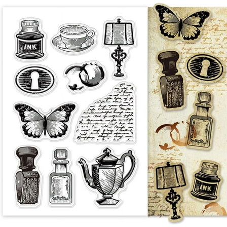 Custom PVC Plastic Clear Stamps Making Others for DIY Scrapbooking Photo Album Decorative Cards 160x110x3mm