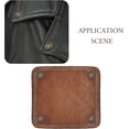 thumbnail image 6 of Alloy Snap Button Cotton-padded Clothes Coat Down Jacket Buckle Antique Bronze 11.8x7.2x3.5cm, 6 of 7