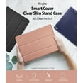 thumbnail image 2 of Ringke Smart Cover Clear Slim Stand Case Compatible for iPad Pro 2017 (10.5") Multi-Angle Tablet Stand with Clear PC Back and TPU Bumpers - Black, 2 of 6