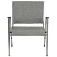 thumbnail image 6 of Flash Furniture HERCULES Series 1000 lb. Rated Gray Antimicrobial Fabric Bariatric Medical Reception Arm Chair, 6 of 6