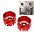 thumbnail image 4 of NAB Hub Adapters, Aluminum Alloy Universal Loading Device 10 Inch Opener Red Polished Metal Handle Lockable  for Reel To Reel Tape Recorders, 4 of 8