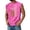 Hot Pink #029, variant on 4th of July Mens Tank Tops Loose Sleeveless American Flag Print Shirts Crew Neck USA 250th Anniversary Celebration Party Independence Day Patriotic Tees, L