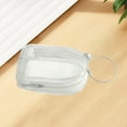 thumbnail image 6 of Kokiya Figure Display Bag Waterproof Small Doll Storage Bag for Action Figures Doll White square round, 6 of 9