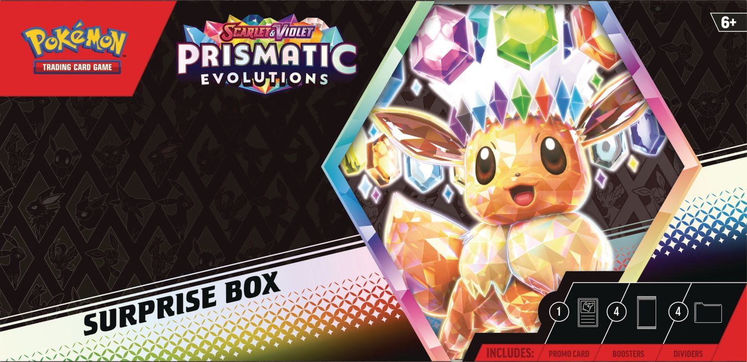 Pokémon TCG: Scarlet & Violet—Prismatic Evolutions Surprise Box