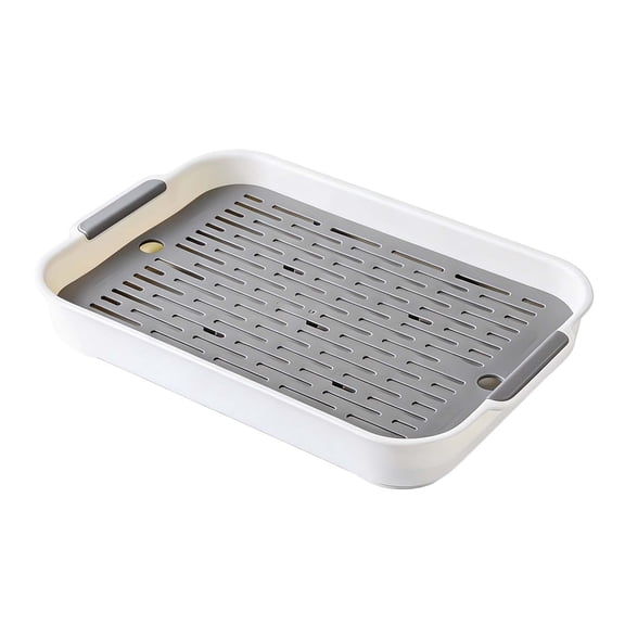 Indoor Cat Litter Pan with High Sides Easy Cleaning Tray for Clumping Sand Control Pet Supplies