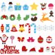 thumbnail image 2 of Juego de árbol de Navidad de fieltro, 36 Uds., decoración colgante divertida para árbol de Navidad DIY con adornos, 2 of 8