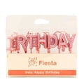 thumbnail image 2 of Velas Prichos con Diseño de Frase Happy Birthday Rosa 13 Piezas, 2 of 4