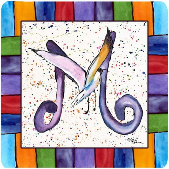 Beach And Seafood Foam Coasters - Set 4