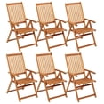 thumbnail image 3 of Set de 6 Sillas Plegables para Jardín Casafoyer con Cojines, 3 of 5
