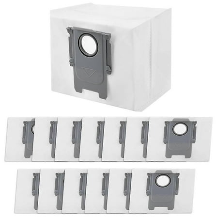 14 Pack Dust Bags for Roborock S7 MaxV Ultra Vacuum Cleaner Bags