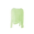 thumbnail image 2 of Camisetas de manga larga jinwen Ligeras básicas verde, 2 of 8