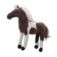 thumbnail image 4 of Muñeco de peluche de caballo suave para niños, Animal relleno, decoración de habitación abrazable, muñeco de juguete de peluche, muñeco caballo de pie Estilo B, 4 of 8