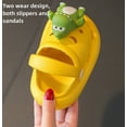 thumbnail image 6 of Cre-Heaven 2023 Monsters Little Kids Toddler Sandals for Shower，Boy Girl Cartoon Slippers Non-slip Soft Sole,Multi Size 1-4 Years Old, 6 of 7