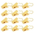 thumbnail image 1 of Non-Slip Design Heavy Duty Metal Hook Clips, Stainless Steel Smooth Hook Design For Multi-Purpose Use, Festival & Party Essential Strong Tension Clip, 100 Packs, 1 of 5