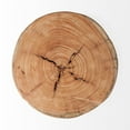 thumbnail image 4 of HomeRoots 394251 18 in. Modern Farmhouse Reclaimed Wood Stool, Natural Brown, 4 of 5