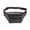 Black, variant on Men Women PU Waist Belt Bag Slim Purse Hip Pouch Hiking Camping Outdoors Travel Stylish Fanny Pack