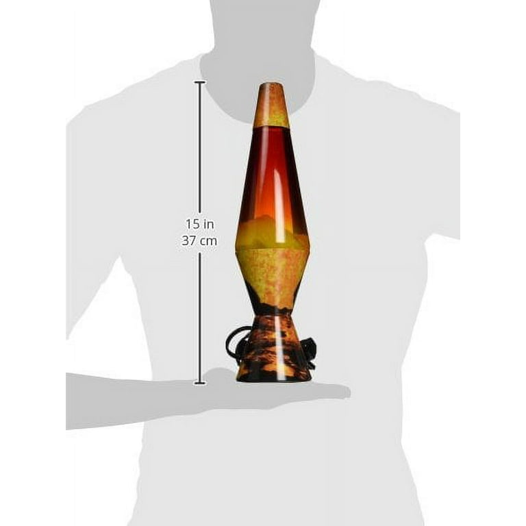 Lamp Lava 2149 14.5 inch Decal Colormax Color Max Volcano Base