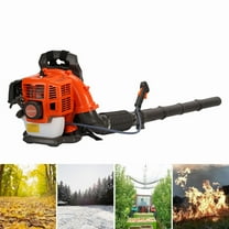 Seipouy Leaf Blower, Gas Blower, Gas Leaf Blower for Lawn Care, 2-Cycle Engine 550 CFM Air Volume Tank Leaf Blower 52CC Gas Powered Backpack Snow Blower