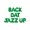 Green, variant on Letter Balloons - BACK DAT JAZZ UP 16" Inch Alphabet Letters Foil Mylar Balloon Bachelorette or Bridal Shower Party Banner (Pink)
