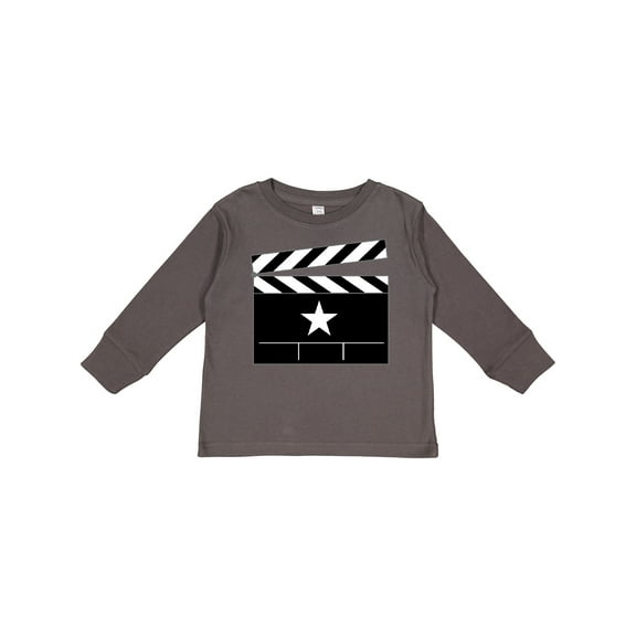 Inktastic Director Movie Clapboard Boys or Girls Long Sleeve Toddler T-Shirt
