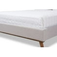 thumbnail image 5 of Baxton Studio Valencia Mid-Century Modern Platform Bed, 5 of 6