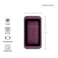 thumbnail image 3 of KitchenAid Nonstick Aluminized Steel Nonstick 9x5-inch Bread Loaf Pan, Beetroot Purple, 3 of 8