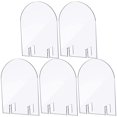 thumbnail image 1 of 5 piezas de letreros en blanco para mesa, expositores para asientos de boda, letreros acrílicos transparentes, 1 of 6