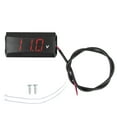 thumbnail image 4 of Loewten LED Volt Gauge, Voltage Detection Meter Universal With Screws For Car Motorcycle Electric Vehicle 12V‑80V, 4 of 8