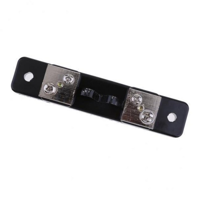 Almencla 3-6pack 75mV Shunt Resistor for DC Current Meter Amp Analog Panel Ammeter FL-2 6 Pcs