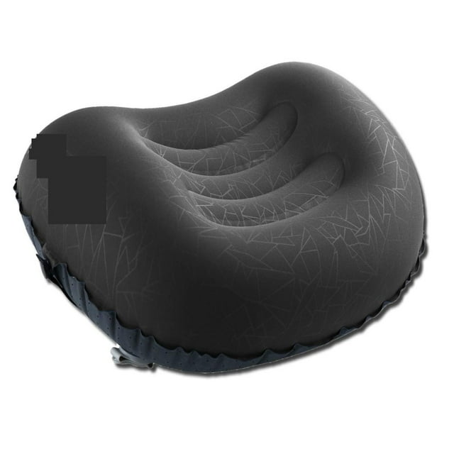 LEEYNEER Ultralight Inflatable Camping Travel Pillow - Compressible Compact Comfortable Ergonomic Inflating Pillows for Neck & Lumbar Support While Camp Hiking Backpacking