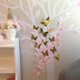 thumbnail image 3 of 48 piezas DIY espejo mariposa combinación 3D mariposa pared calcomanía arte de la pared decoración, 3 of 5