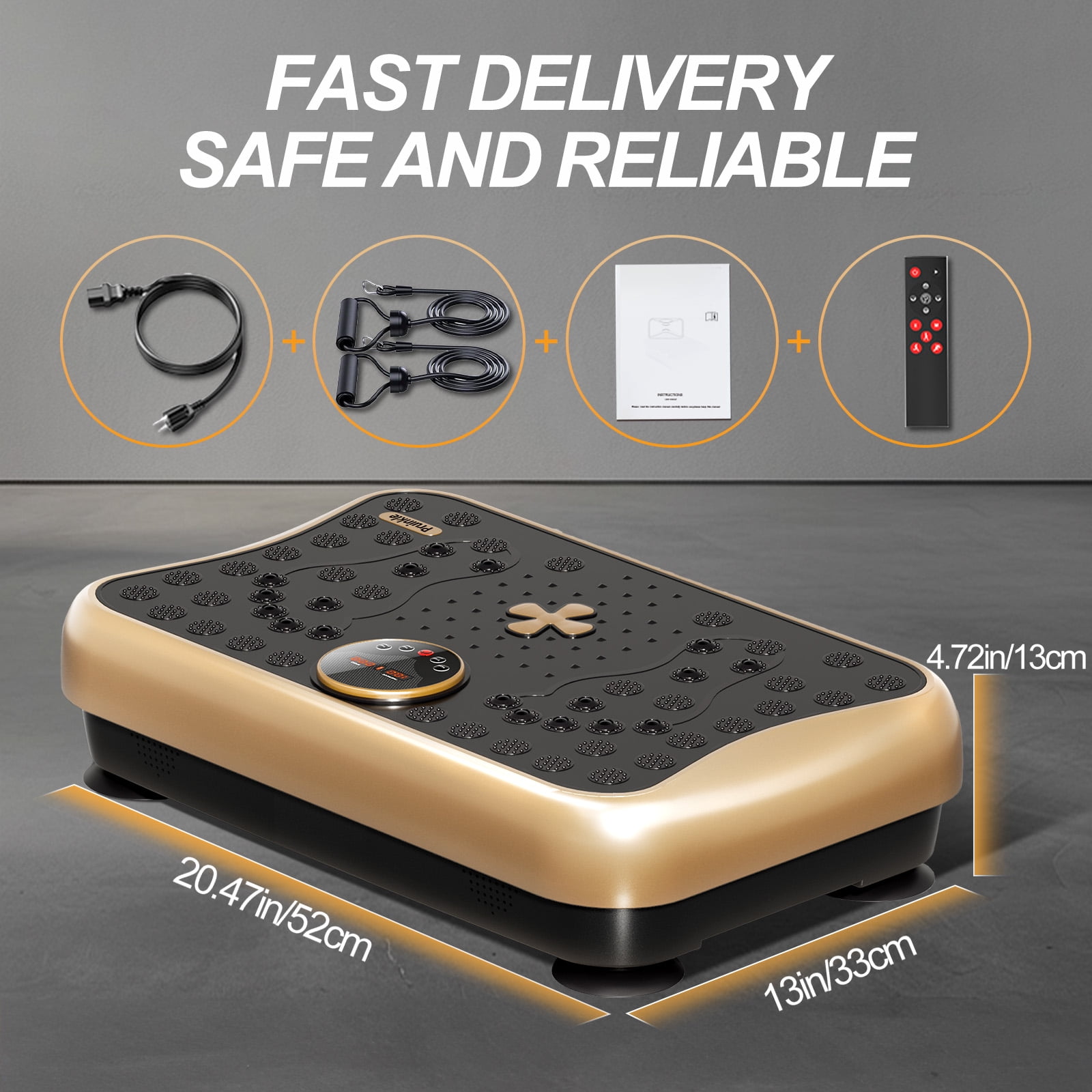 Vibration Plate Fitness Machine