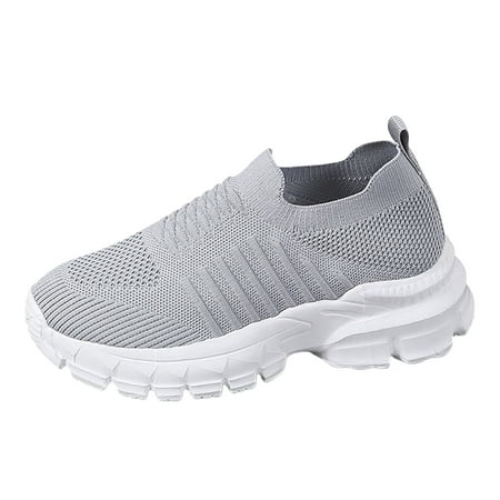 Fashiona Spring and Summer Sneaker Sandals for Women Chunky Women Sports Shoes Thick Bottom Middle Heel Platform Lightweight Flying Woven Mesh Breathable Slip on Comfortable