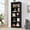 5-Tier Black, variant on 2 Tier Bookshelf, 31.5" Tall Farmhouse Bookcase - with Adjustable Shelves, Floor Standing Open Display Storage Rack with Anti-Slip Design for Home Office, Balcony, Library, Study / Living Room, White