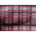 thumbnail image 4 of oneOone Cotton Poplin Pink Fabric Madras Check Dress Material Fabric Print Fabric By The Yard 42 Inches Wide, 4 of 4