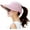 Pink, variant on Dalrosia Women Sun Visor Hats UV Protection Caps Summer Wide Brim Beach Ha