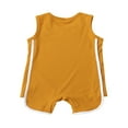 thumbnail image 2 of PENGXIANG Bébé Été Ensemble Manches Courtes Solides Hauts de Couleur Ensemble Shorts, 2 of 6